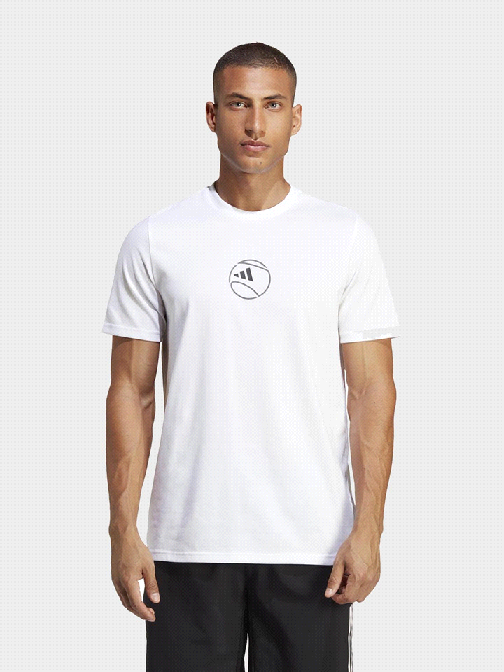 ADIDAS T-SHIRT M TNS CAT G T T-SHIRTERIA UOMO Bianco  ... 